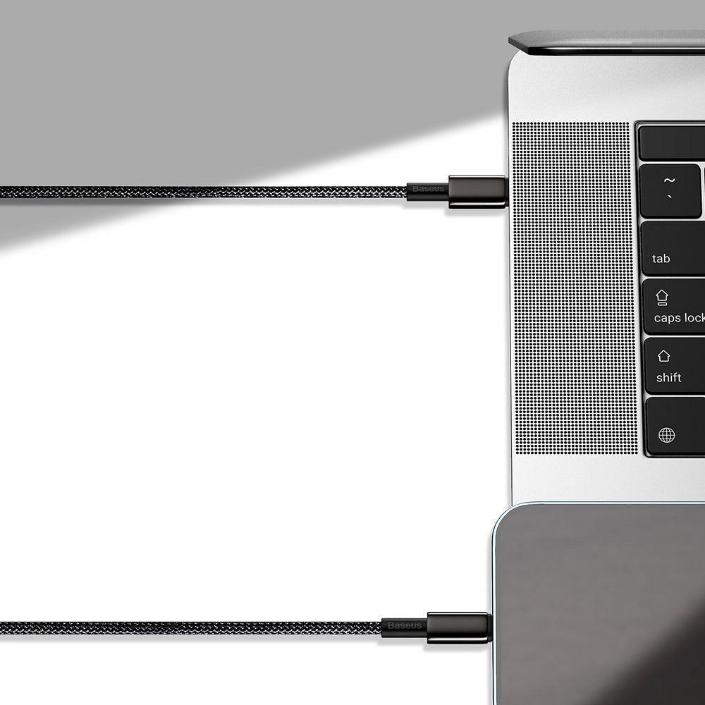 BASEUS Cable Type C na Lightning PD 20W Tungsten Gold CATLWJ-01 2m crni