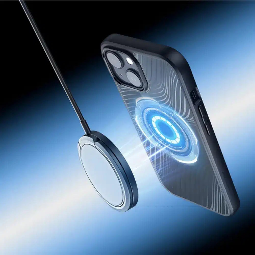 DUX DUCIS Aimo Mag - armored maska kompatibilna sa MagSafe za Apple iPhone 15 crna