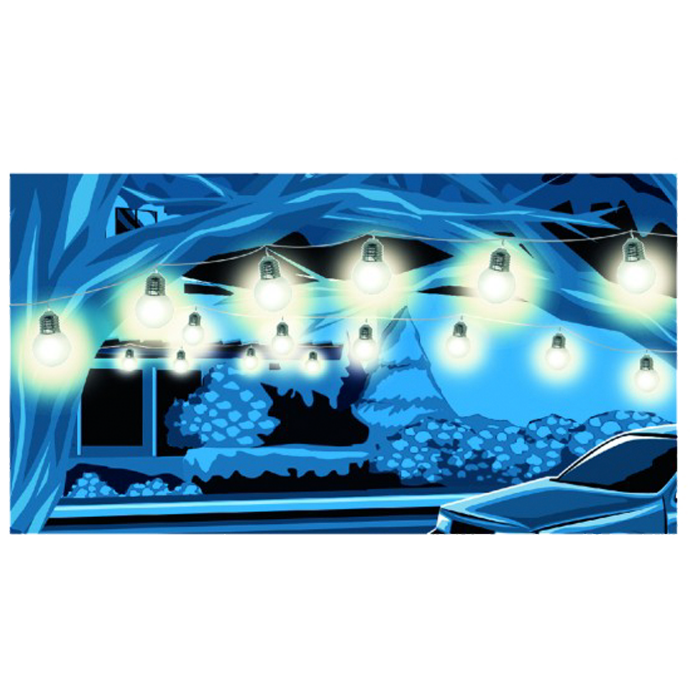 home Dekorativna LED rasvjeta - KAF 200L 10M/M