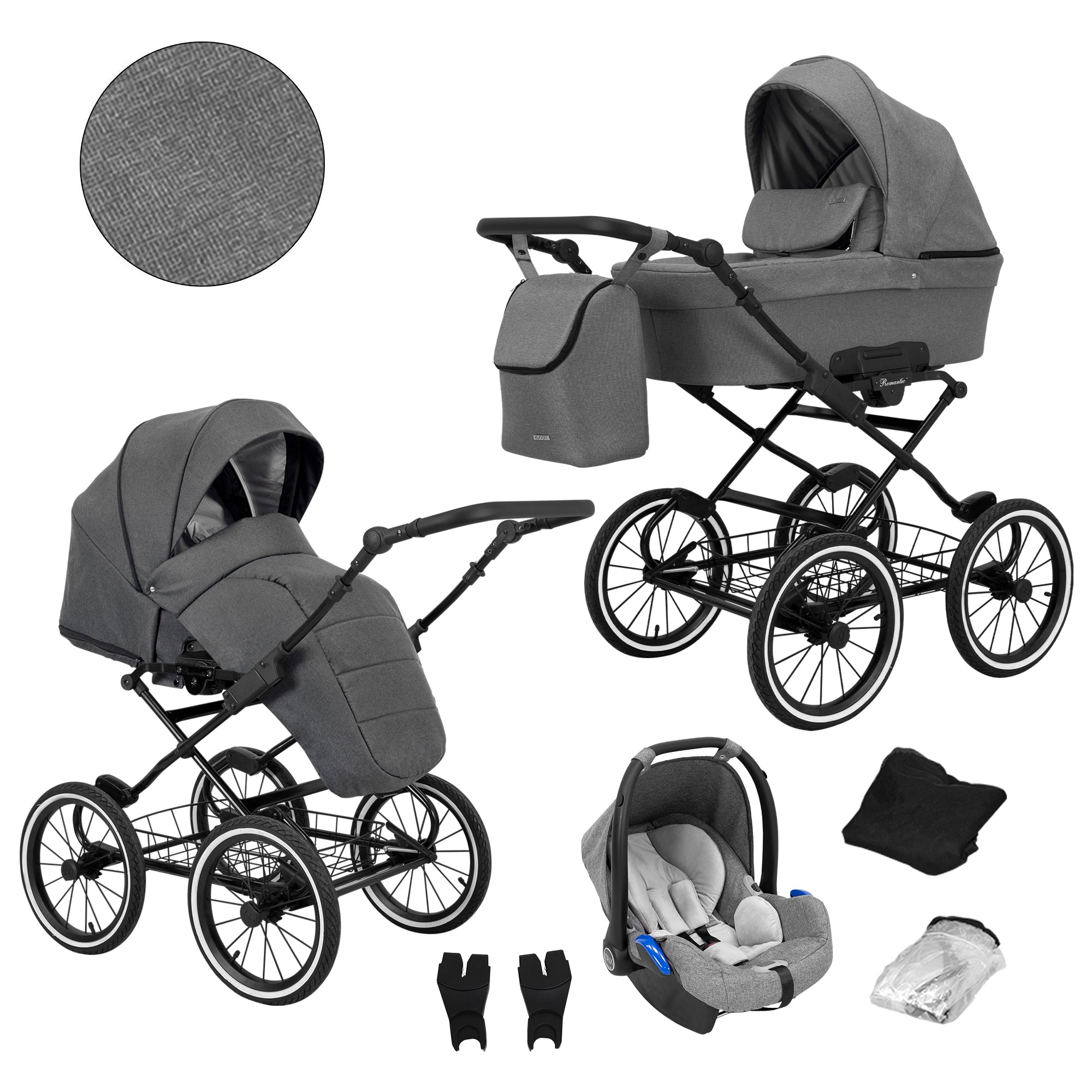 Kunert ROMANTIC dječja 3u1 kolica
