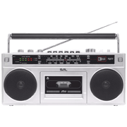 SAL Retro radio + BT bežični zvučnik, FM, MP3, USB, AUX - RRTBRONX
