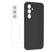 Techsuit Soft Edge Silicone maska za Samsung Galaxy A35 5G crna