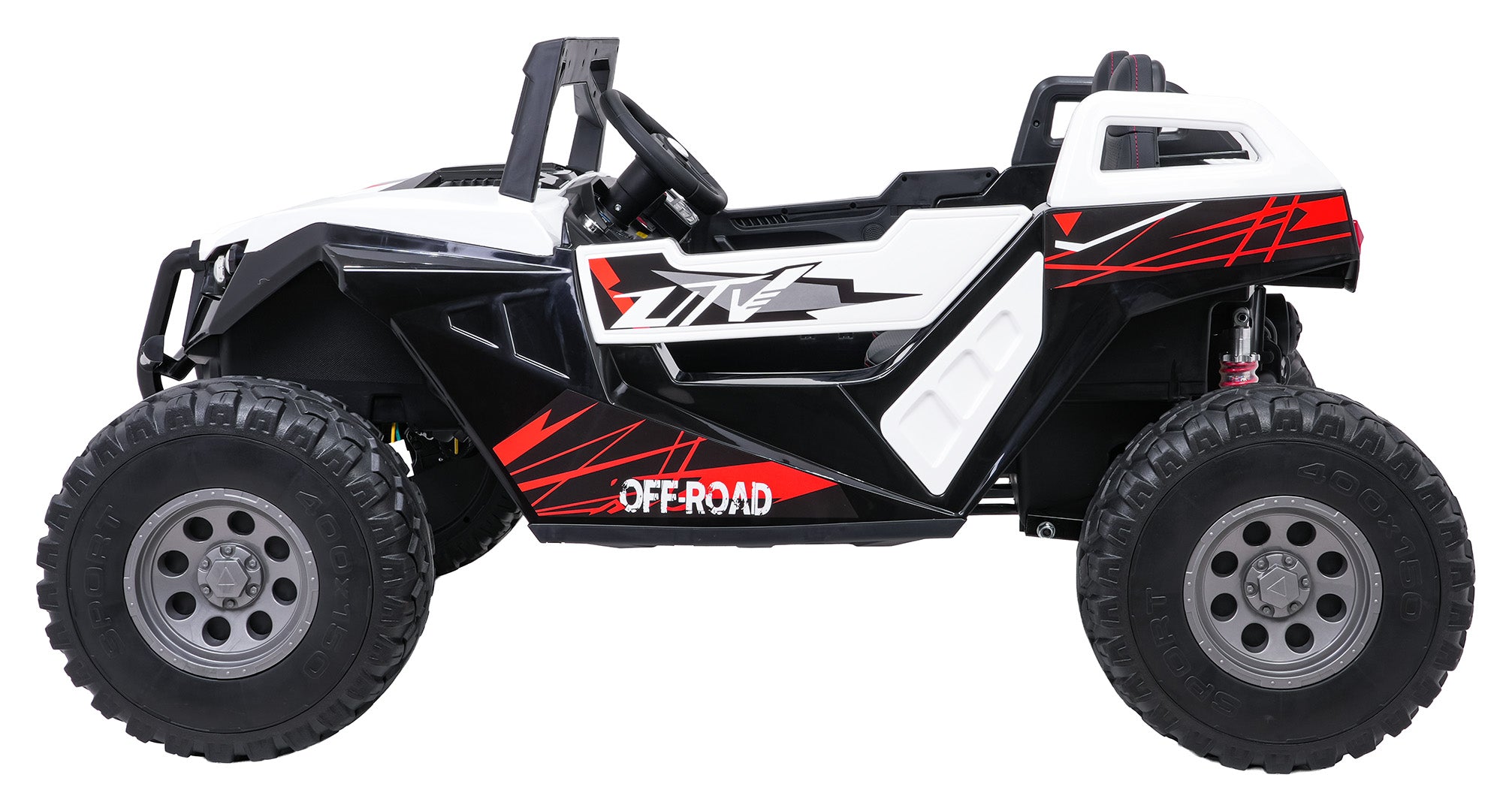 Buggy na akumulator RTR Monster Speed ​​4x4 - dvosjed - bijeli