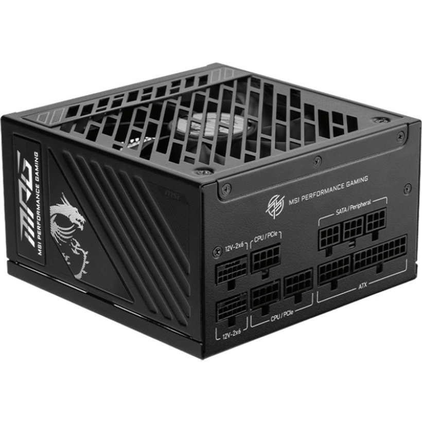 MSI MPG A1000GS PCIE5 jedinica za napajanje 1000 W 24-pin ATX ATX Crno