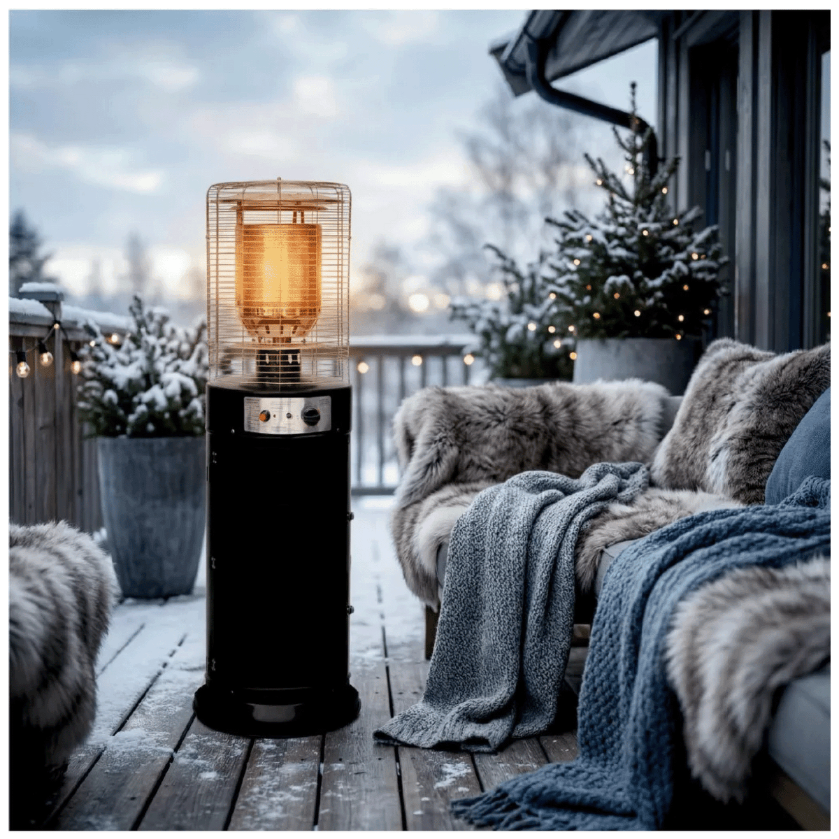 home Plinska grijalica za bašte/terase, samostojeća, 12 kW - FG135
