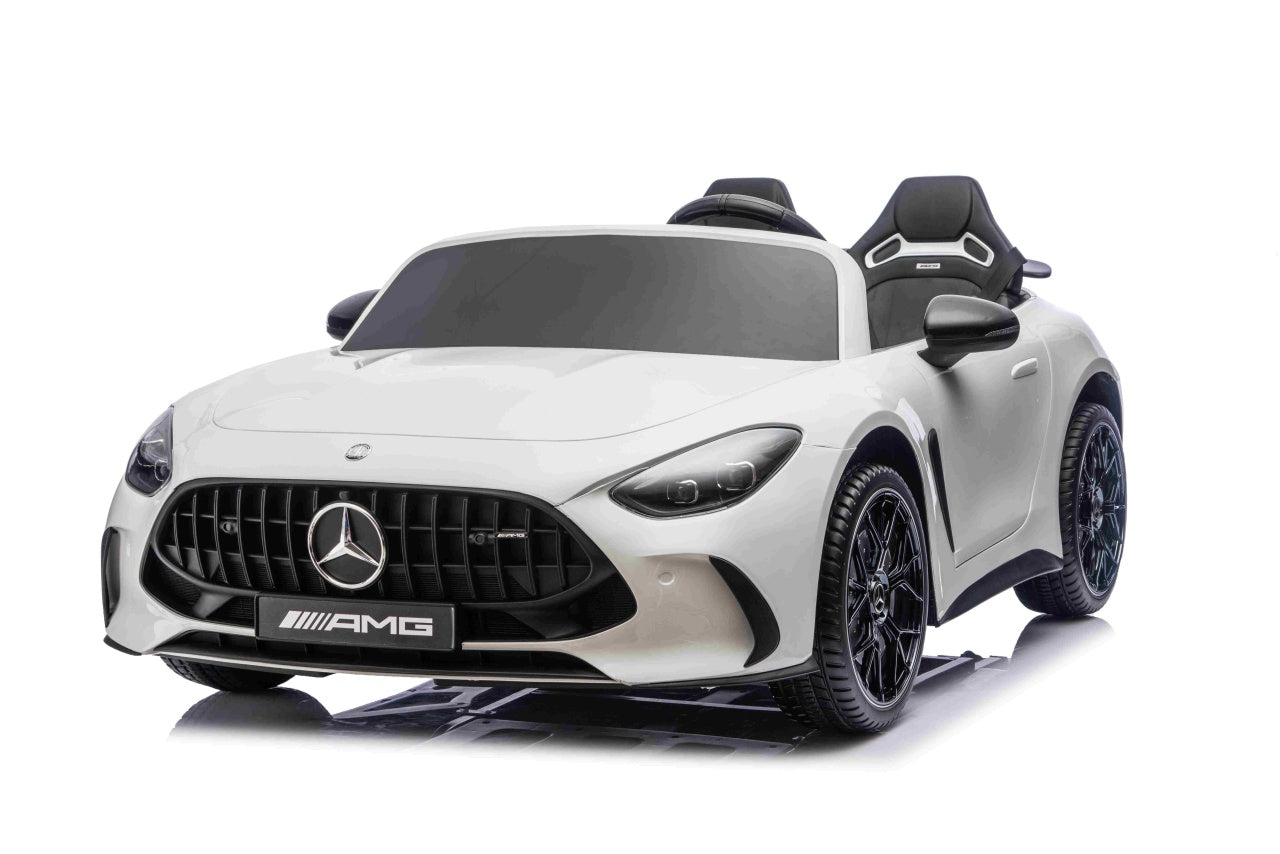 Licencirani auto na akumulator Mercedes Benz GT63 AMG - dvosjed - bijeli