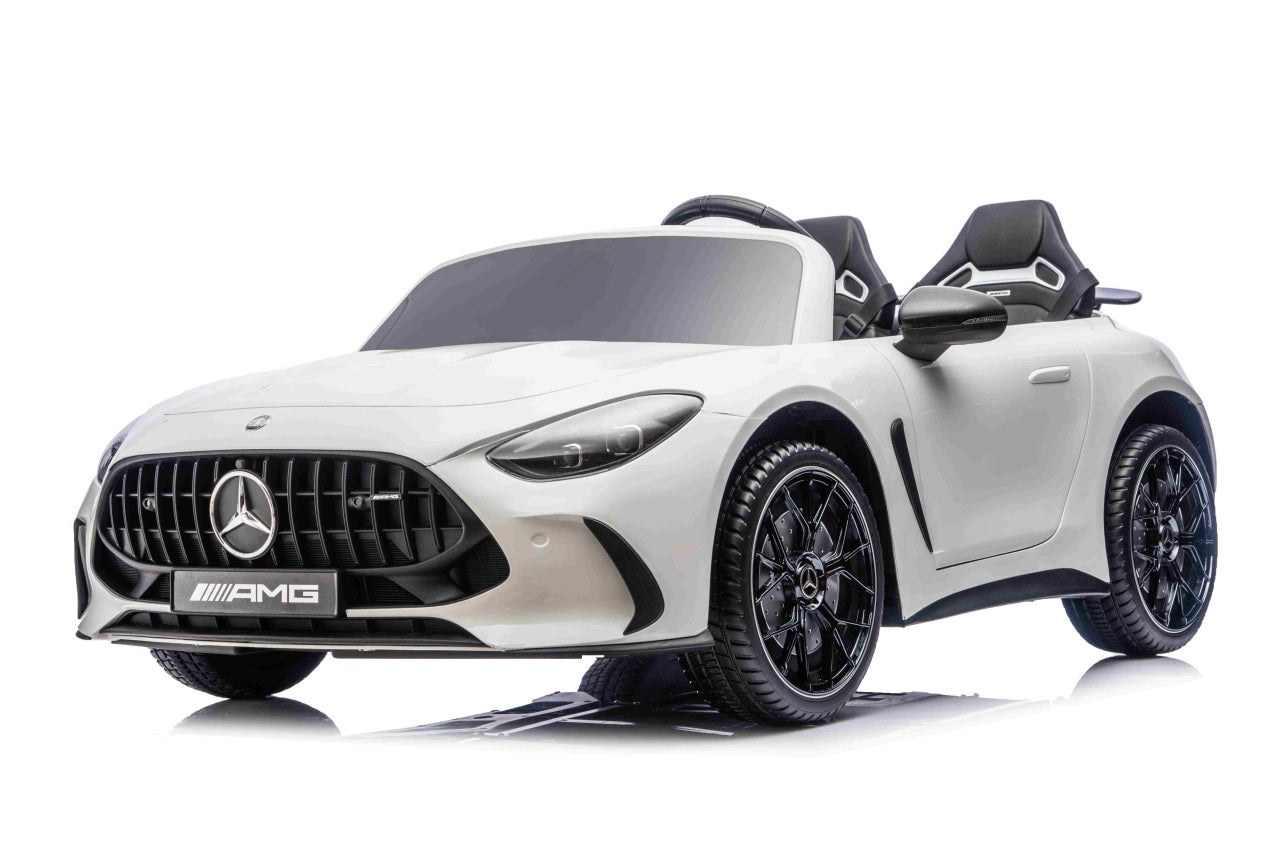 Licencirani auto na akumulator Mercedes Benz GT63 AMG - dvosjed - bijeli