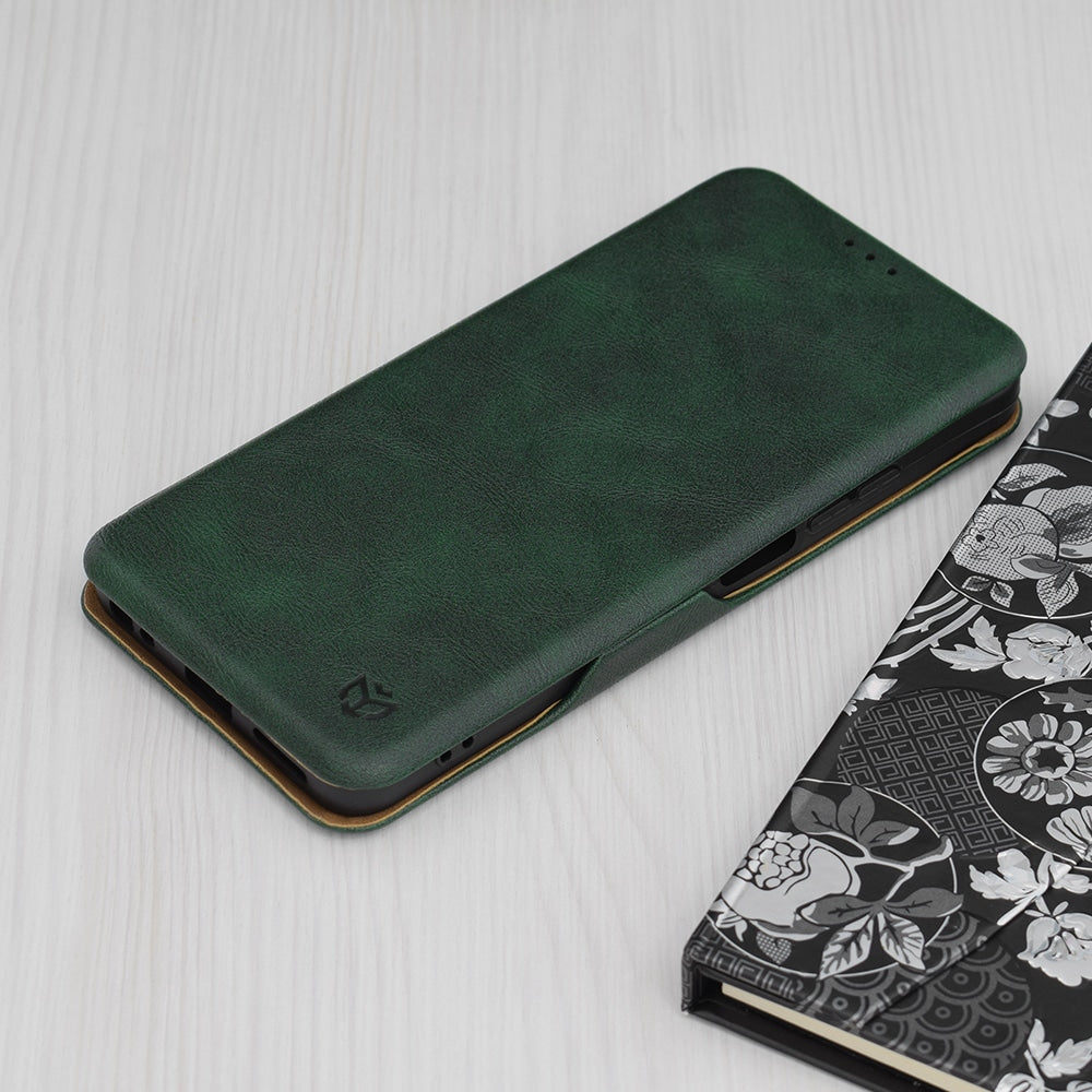 Techsuit Safe Wallet Plus preklopna futrola za Realme C67 4G – tamno zelena