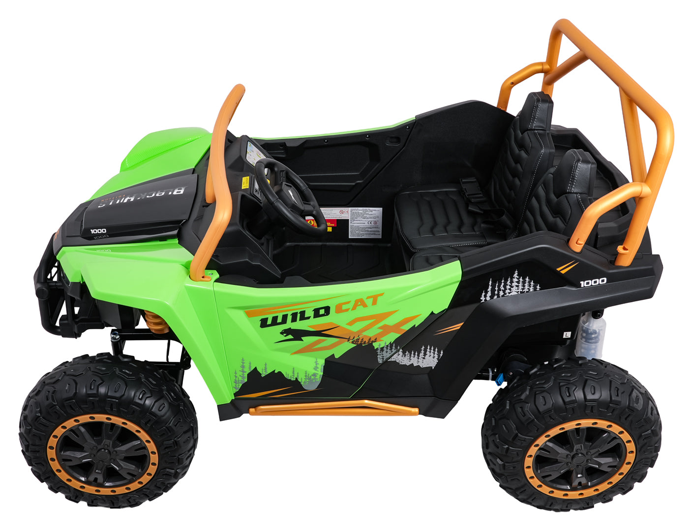 Buggy na akumulator Arctic Cat WILDCAT XX 4x4 - dvosjed - zeleni