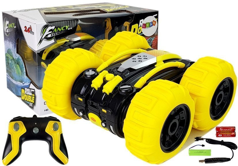 Auto na daljinsko upravljanje Amphibious 1:24 - žuti