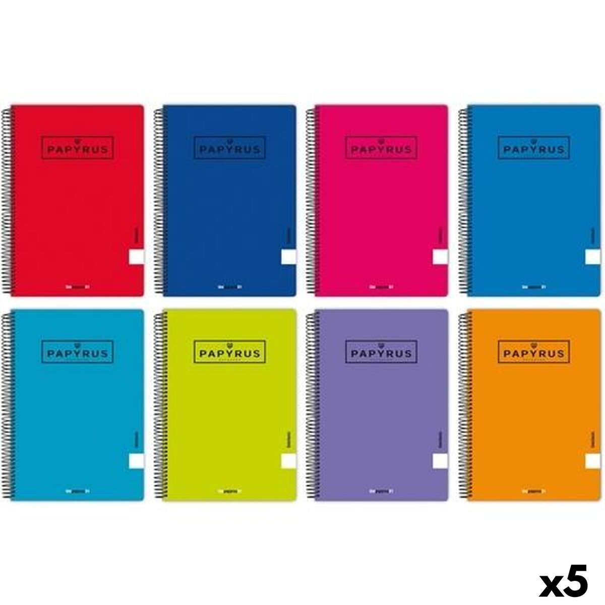 bilježnica Papyrus 01-UNICLASIC Quarto 80 Listovi (5 kom.)