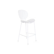 Tabure DKD Home Decor Crna Metal Bijela polipropilen (52,5 x 49 x 104 cm)