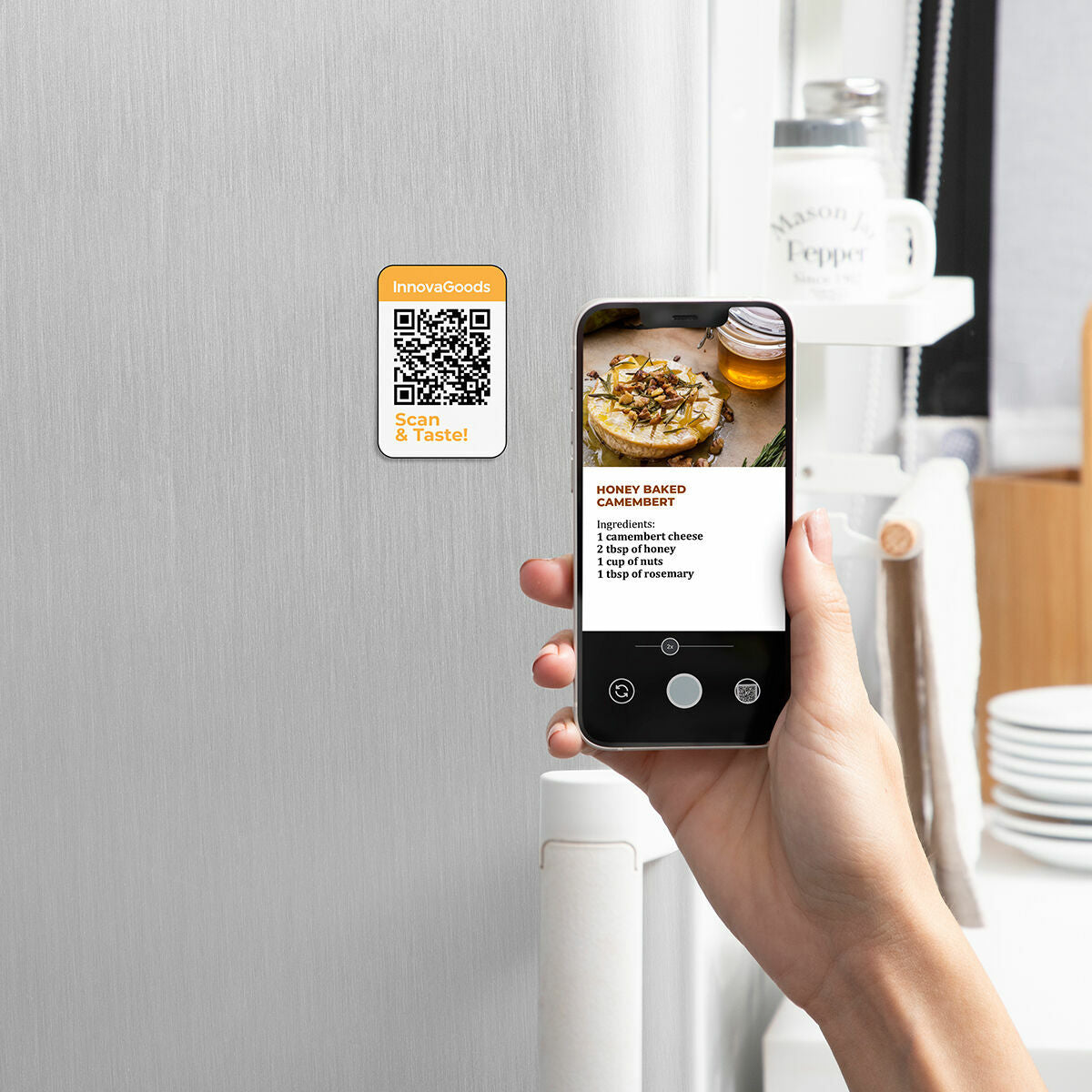Friteza na Zrak s Roštiljem, Priborom i Kuharicom InnovaGoods Fryinn 12-in-1 6000 Crna Čelik 3400 W 6 L