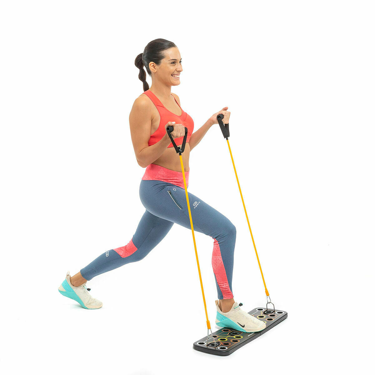 Pack Ploča za sklekove Push-Up i Set traka otpora s dodacima i vodičem za vježbu InnovaGoods