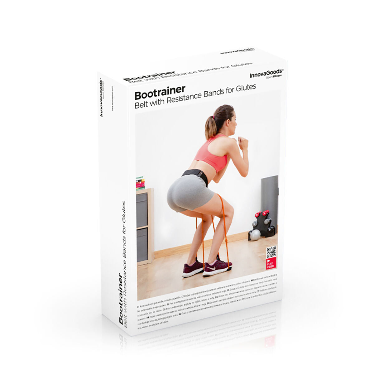 Set Stanica za Zgibove i Pojas s Otpornim Gumama za Gluteus + Vodič InnovaGoods