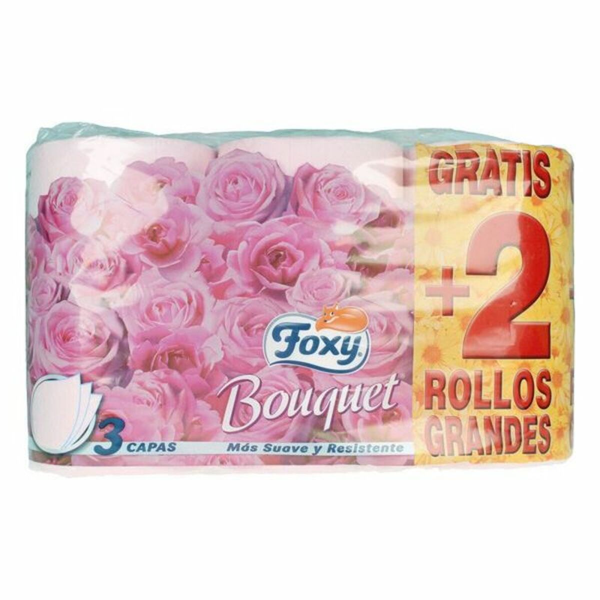 WC Papir Foxy Bouquet 3 slojeva 6 Dijelovi