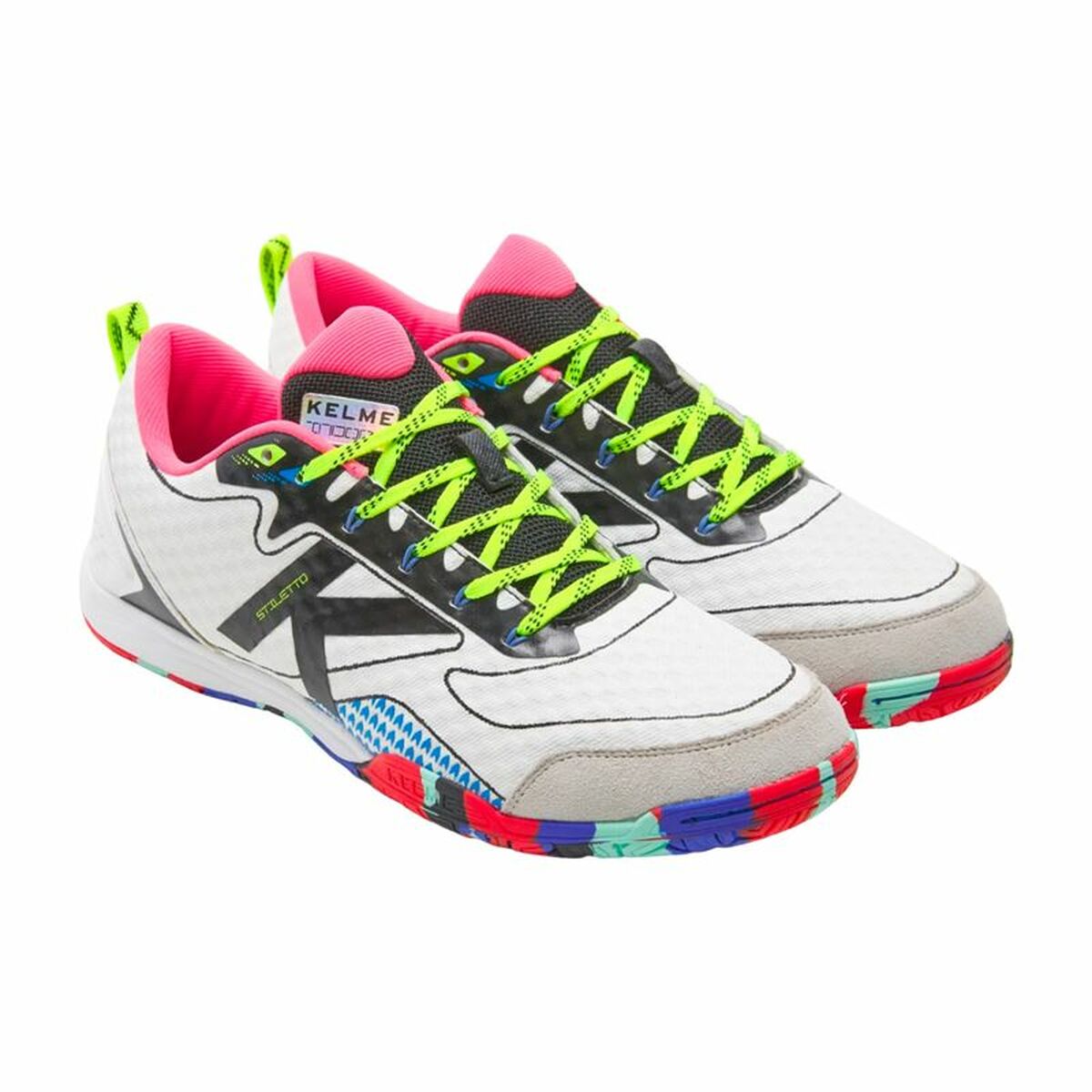 Tenisice za Futsal za Odrasle Kelme Stiletto Bijela