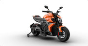 Licencirani motor na akumulator Ducati Diavel x Bentley - narančasti