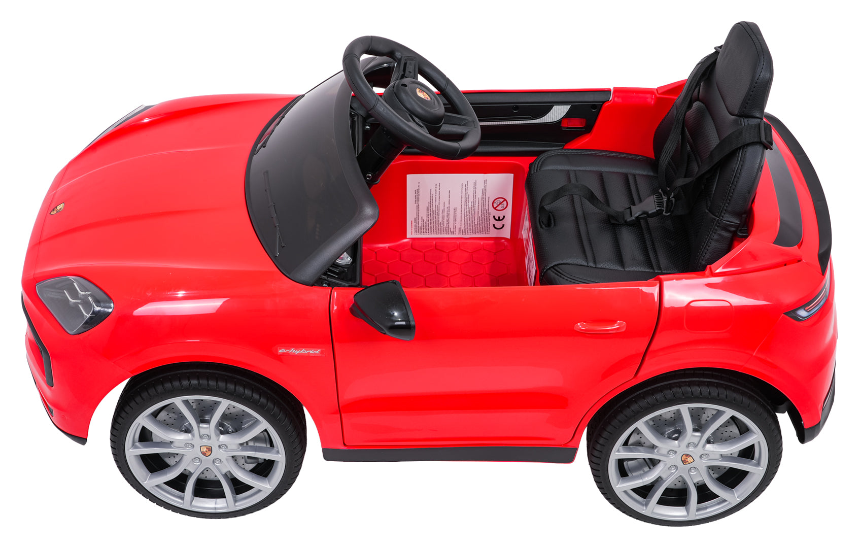 Licencirani auto na akumulator Porsche Cayenne - crveni