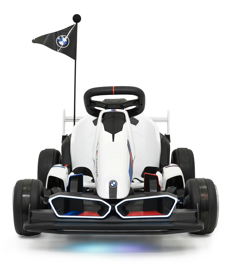 Licencirani Go-kart na akumulator s funkcijom drifta - bijeli