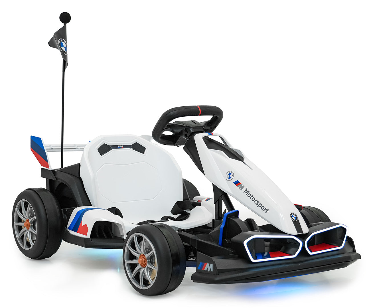 Licencirani Go-kart na akumulator s funkcijom drifta - bijeli