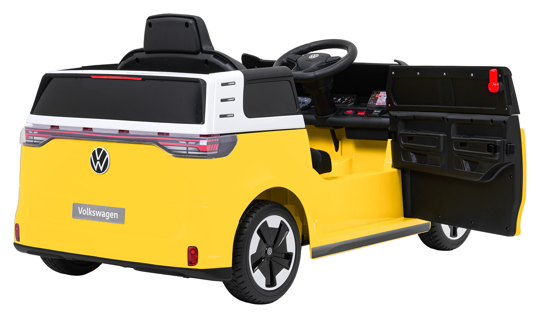 Licencirani auto na akumulator Volkswagen ID BUZZ - žuti