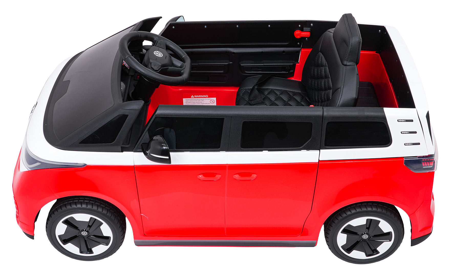 Licencirani auto na akumulator Volkswagen ID BUZZ - crveni