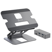 j5create JTS327 Postolje za prijenosno računalo Sivo 40,6 cm (16")