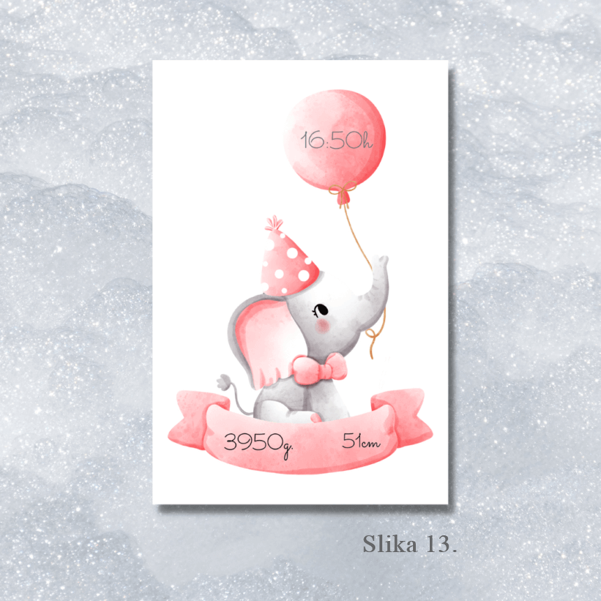 Unikatne slike za dječju sobu – Slatki snovi za male princeze - 13. -00114