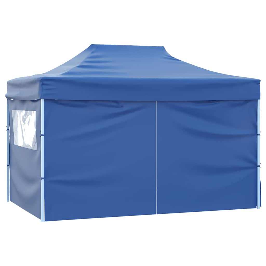Sklopivi Pop-up Šator sa 4 Panela 3x4,5 m Plavi