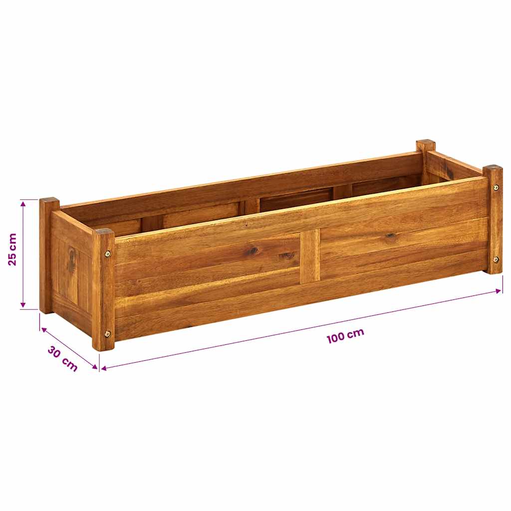Posuda za Sadnju Drvo Bagrema 100x30x25