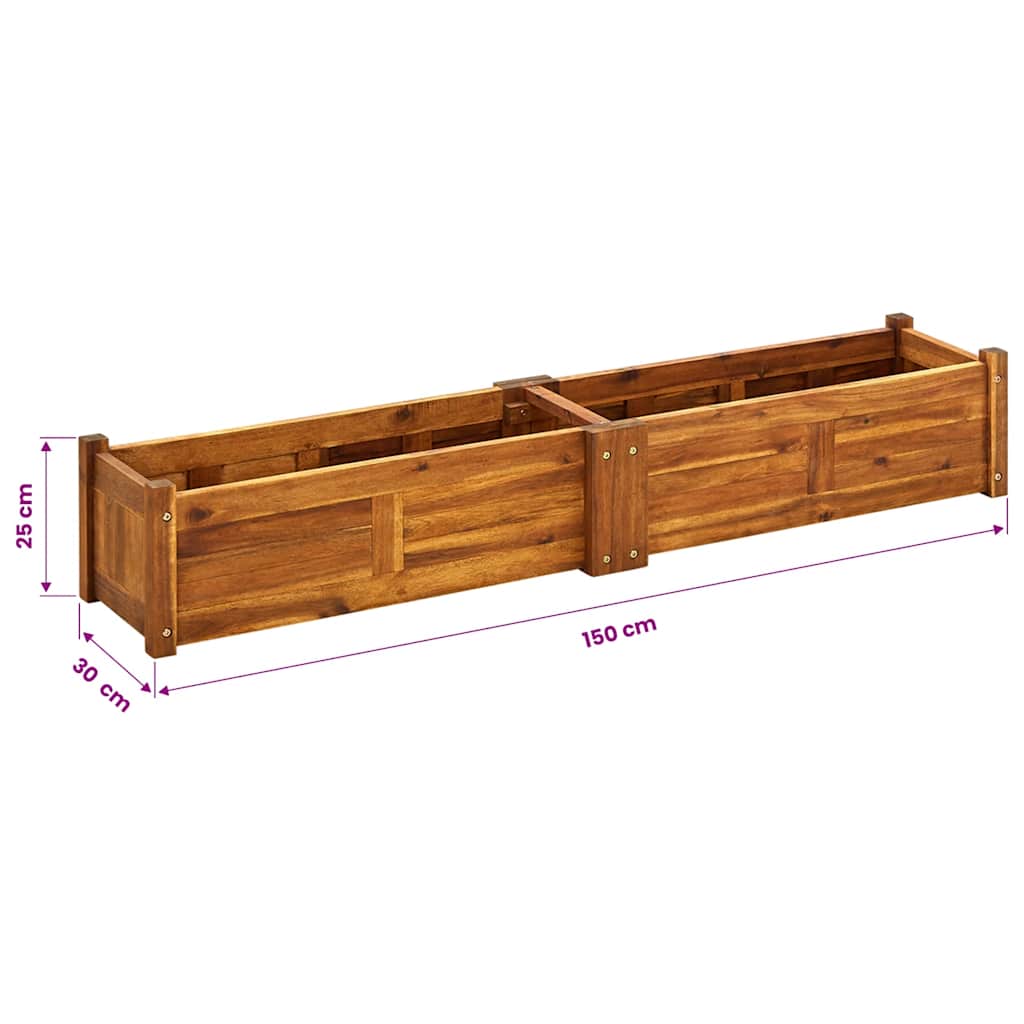 Posuda za Sadnju Drvo Bagrema 150x30x25 cm