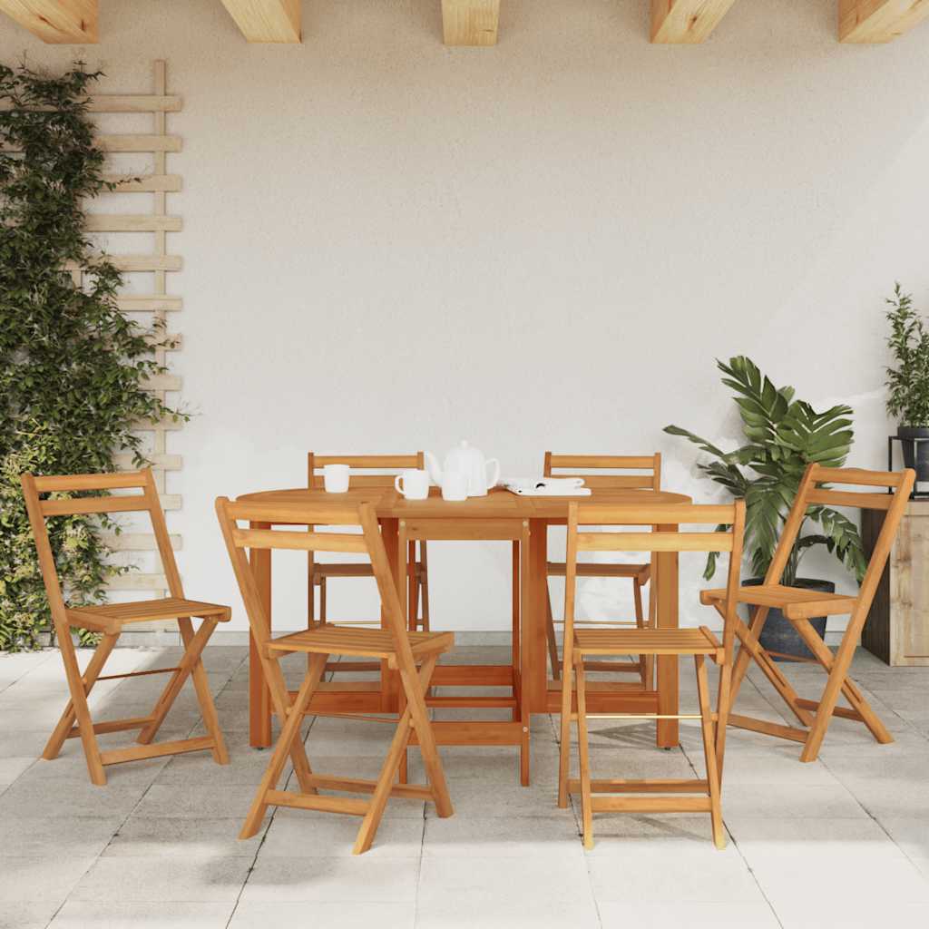 Vrtni stol od masivnog bagremovog drva 130 x 90 x 72 cm