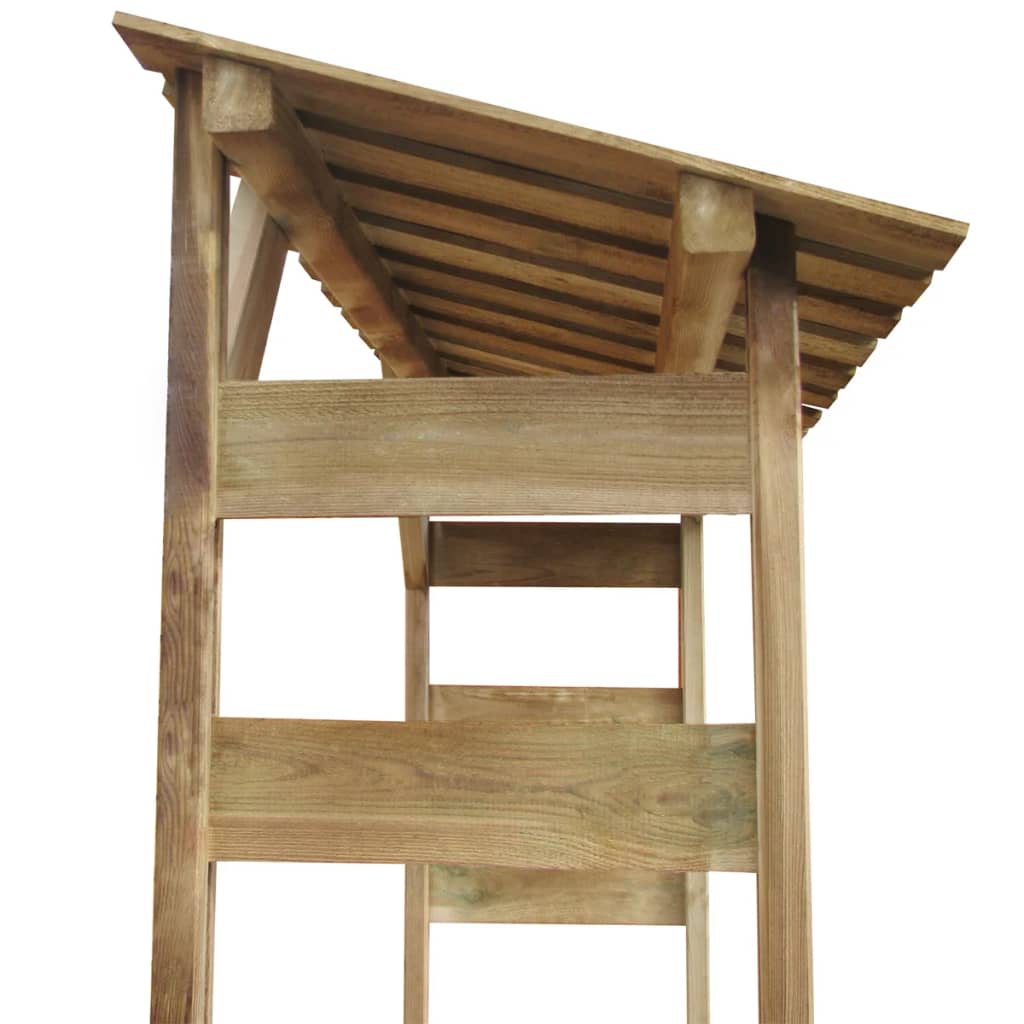 Spremište za drva za ogrjev 150x44x176 cm impregnirana borovina