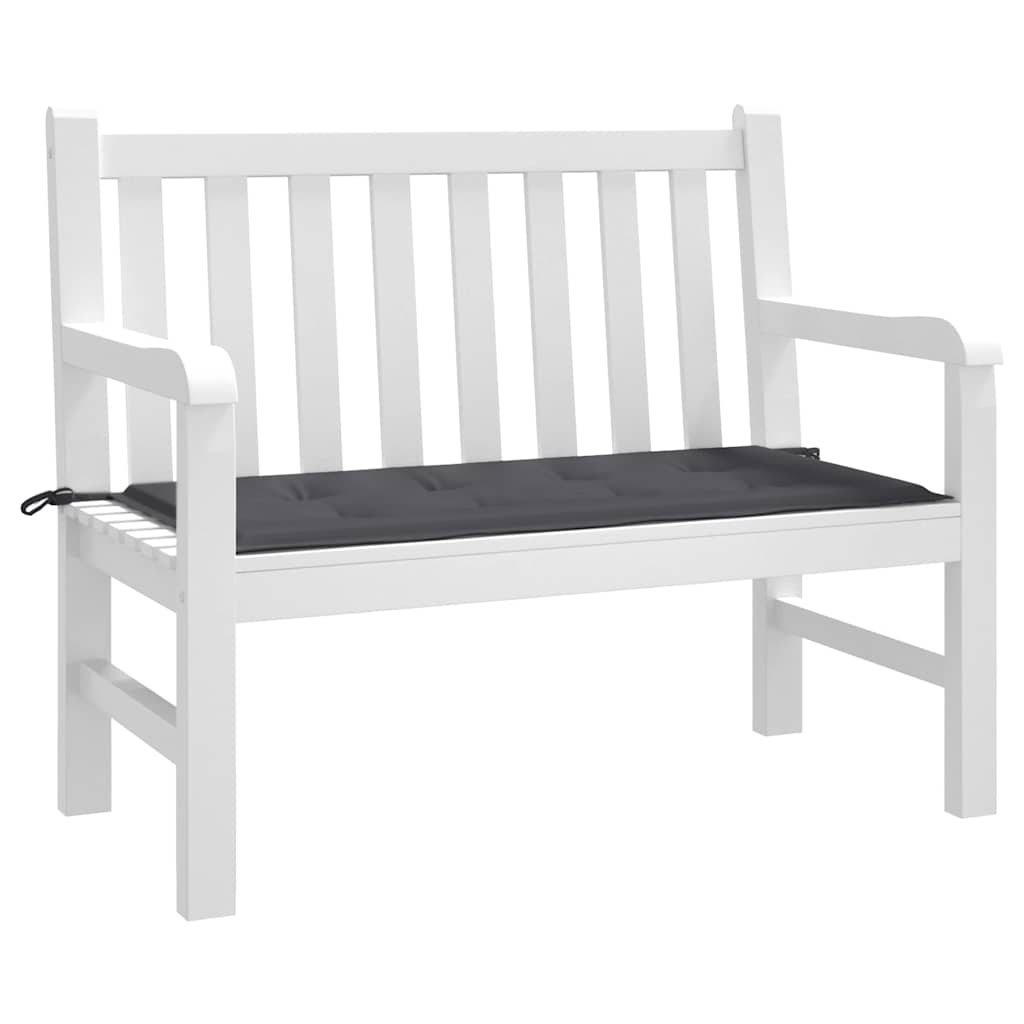 Jastuk za vrtnu klupu antracit 120x50x4 cm tkanina Oxford