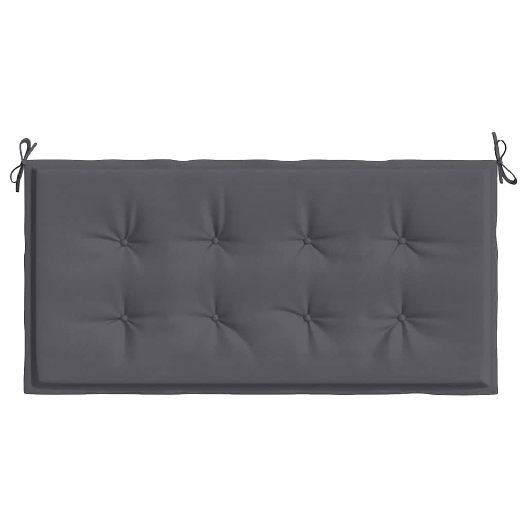 Jastuk za vrtnu klupu antracit 120x50x4 cm tkanina Oxford