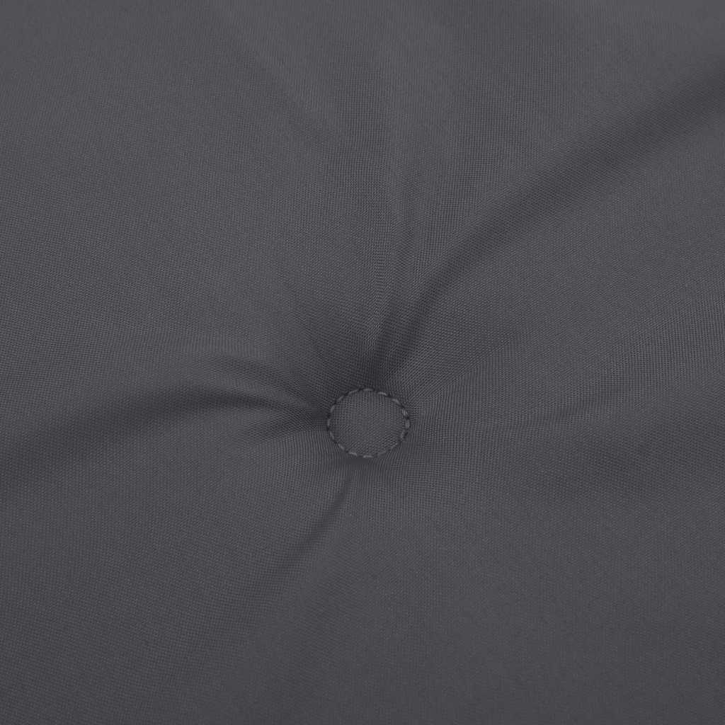 Jastuk za vrtnu klupu antracit 120x50x4 cm tkanina Oxford