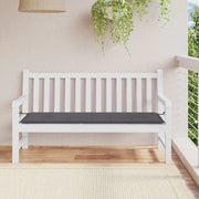 Jastuk za vrtnu klupu antracit 150 x 50 x 3 cm tkanina Oxford