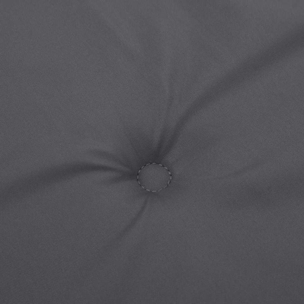 Jastuk za vrtnu klupu antracit 180 x 50 x 3 cm tkanina Oxford