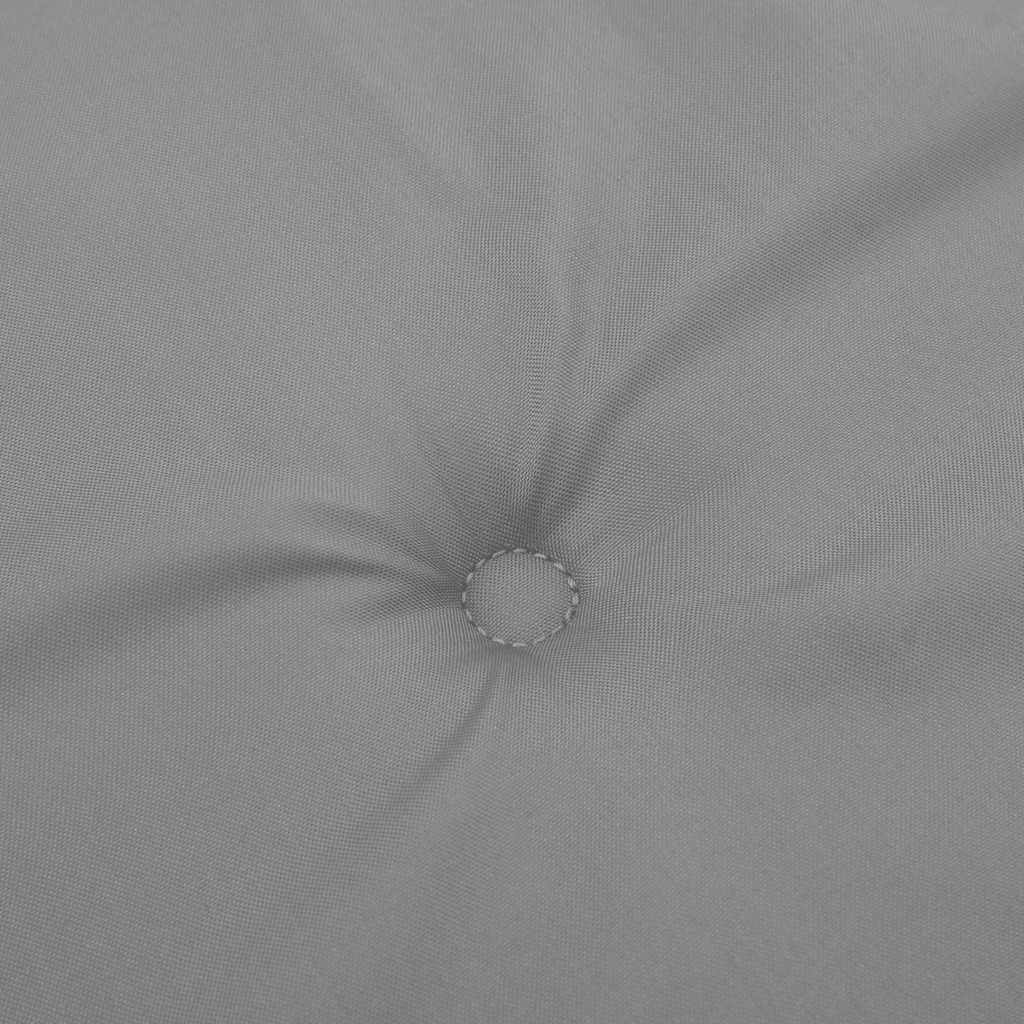 Jastuk za vrtnu klupu sivi 120x50x4 cm od tkanine Oxford
