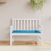 Jastuk za vrtnu klupu plavi 100 x 50 x 3 cm od tkanine Oxford