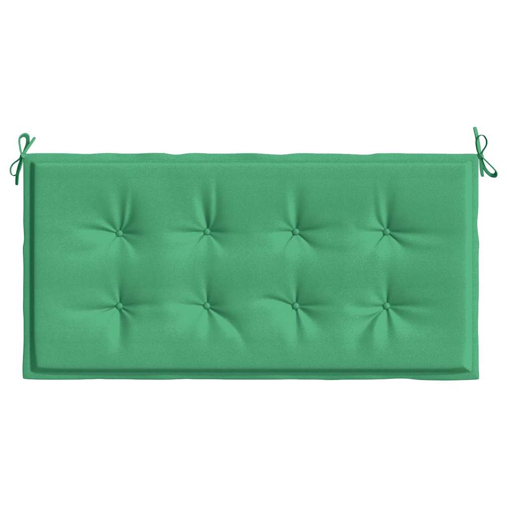 Jastuk za vrtnu klupu zeleni 120x50x4 cm od tkanine Oxford