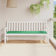 Jastuk za vrtnu klupu zeleni 180 x 50 x 3 cm od tkanine Oxford
