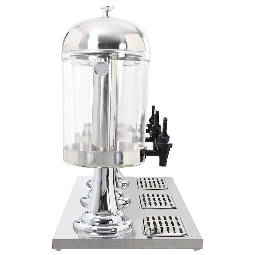 Trostruki Dispenzer za Sok Nehrđajući Čelik 3 x 8 L