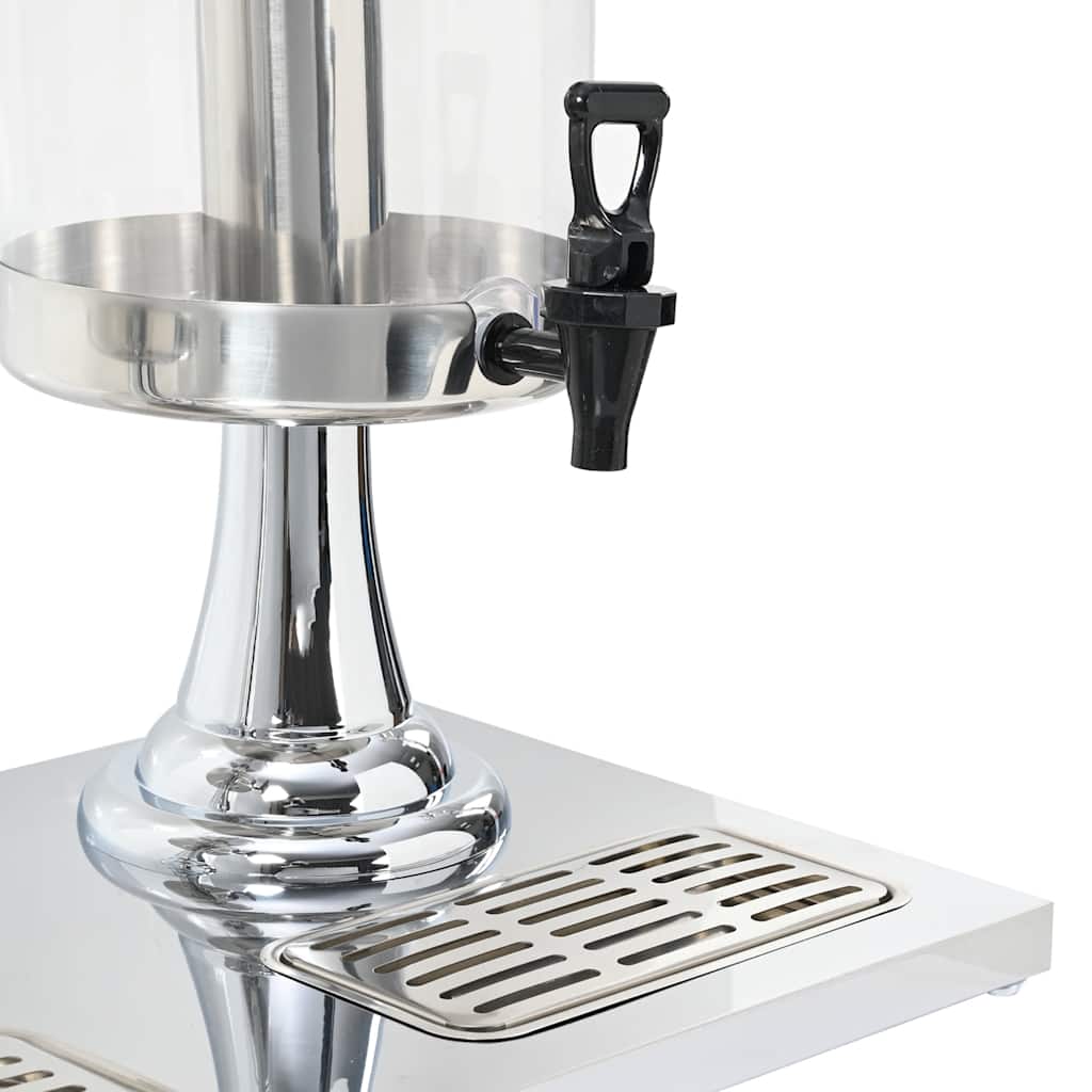 Trostruki Dispenzer za Sok Nehrđajući Čelik 3 x 8 L