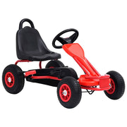 Go-Kart s Pedalama i Pneumatskim Gumama Crveni