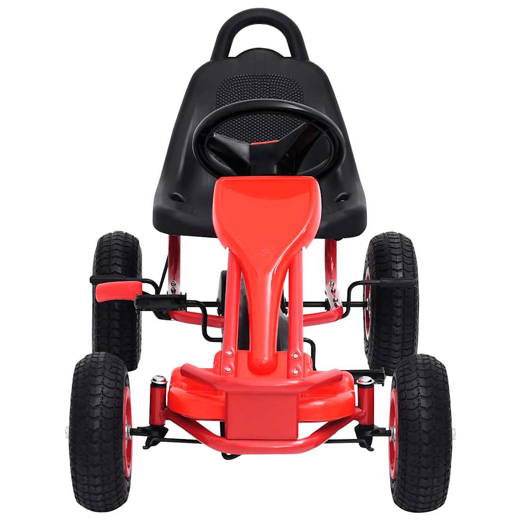 Go-Kart s Pedalama i Pneumatskim Gumama Crveni