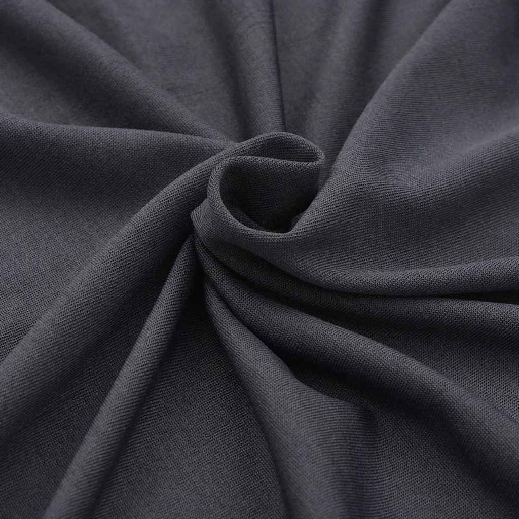 Rastezljiva Navlaka za Stol 2 kom 243x76x74 cm Antracit