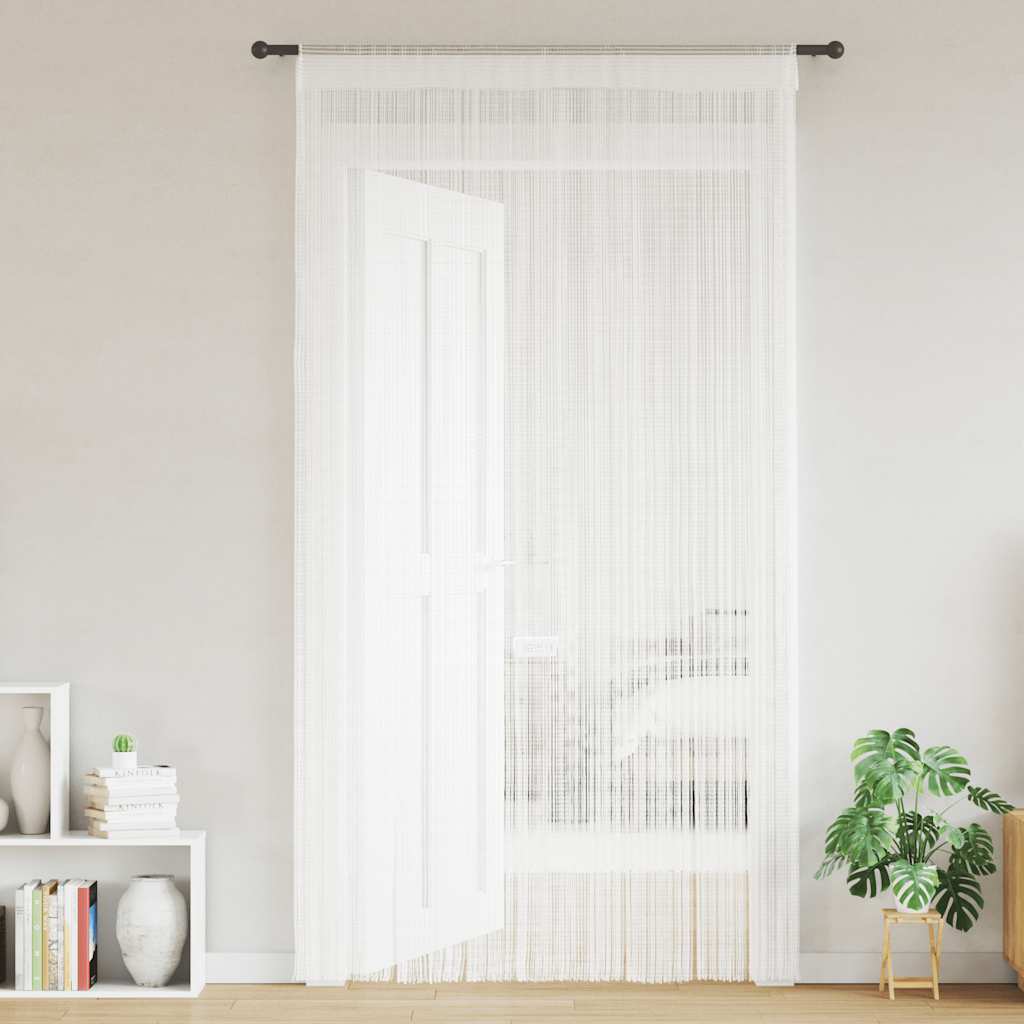 Končane Zavjese 2 kom 140x250 cm Bijele