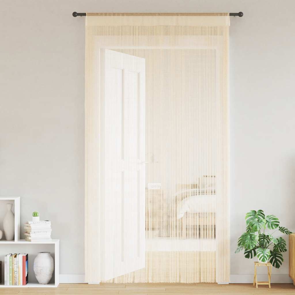 Končane Zavjese 2 kom 140x250 cm Krem